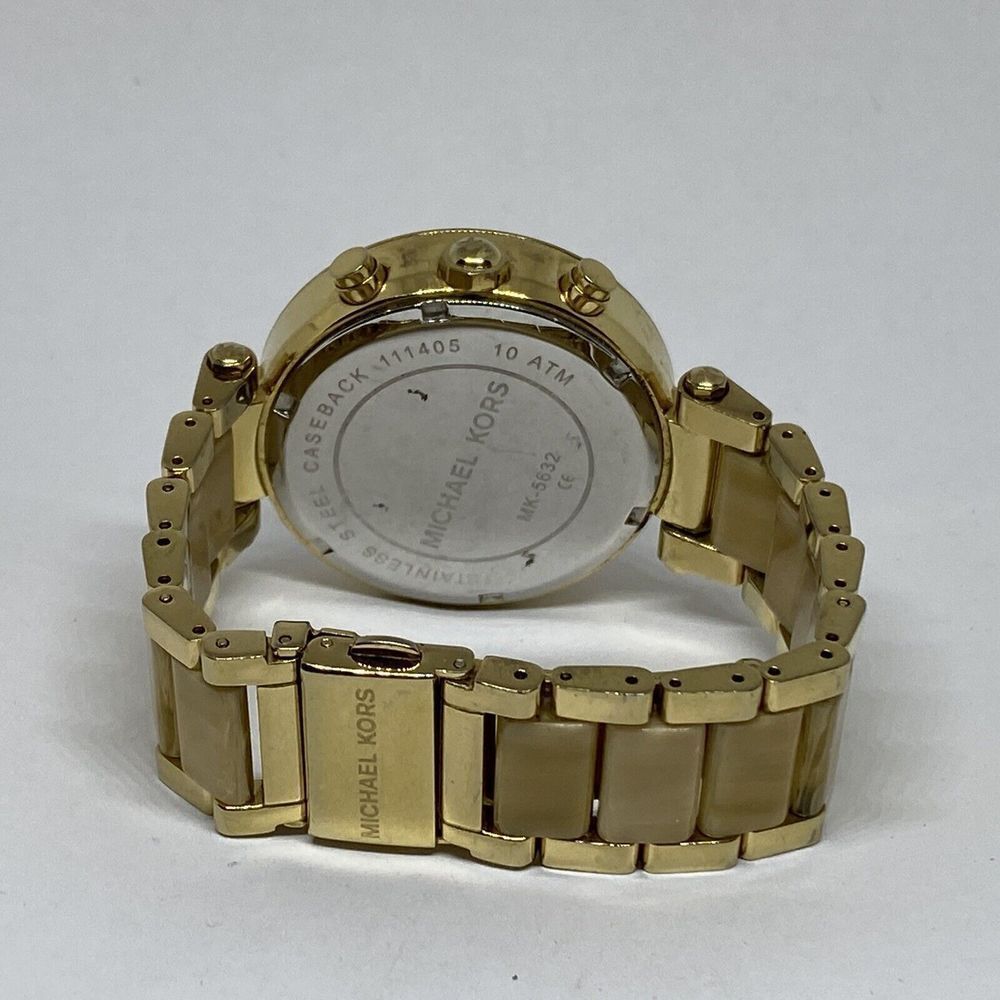 Michael Kors Parker MK5632 Womens Stainless Steel Analog Dial Quartz Watch UC459 - Picture 10 of 12